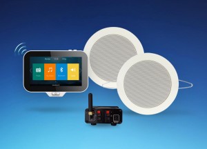 Aquasound Inbouw radio-systeem voor Badkamer