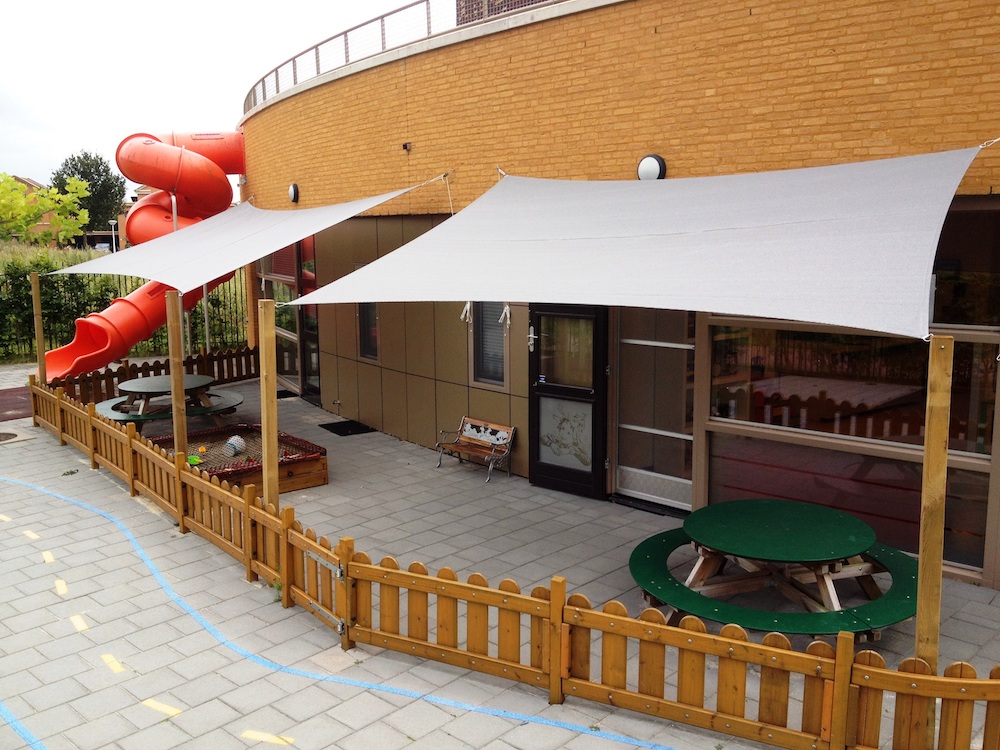 Schaduwdoek rechthoek