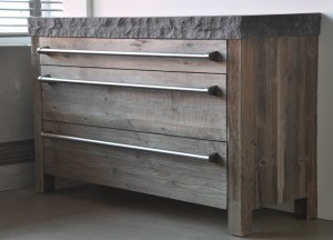 RestyleXL Barnwood badkamermeubel - RestyleXL