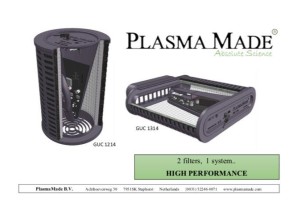 PlasmaMade luchtfilter zonder buitenafvoer
