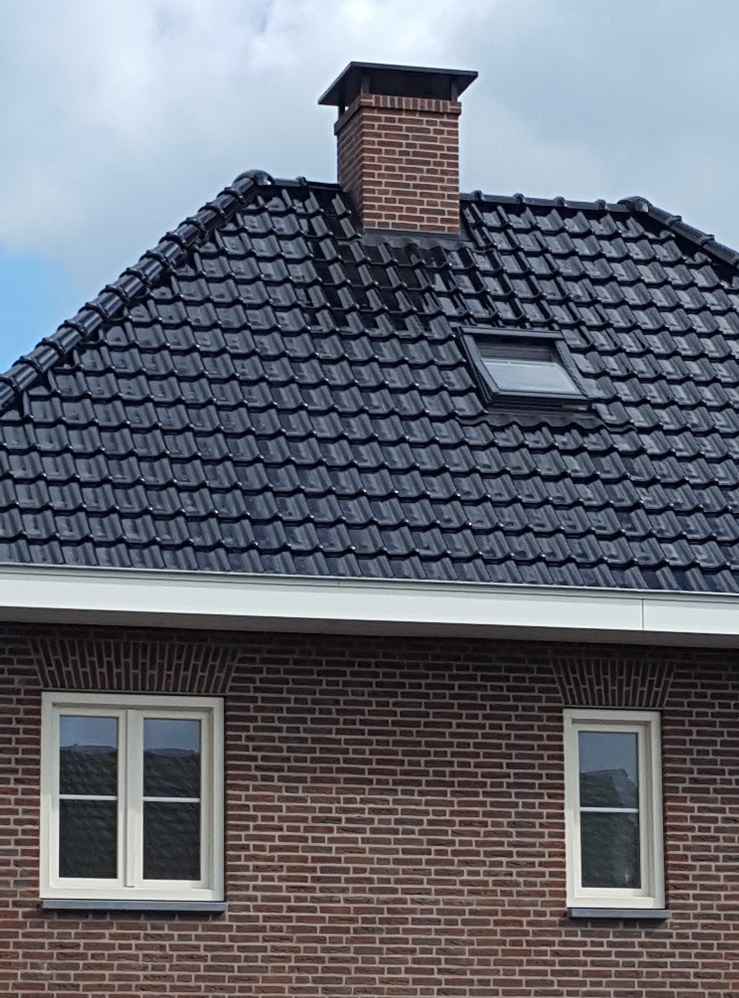 Poujoulat Prefab nok-schoorsteen Lichtgewicht