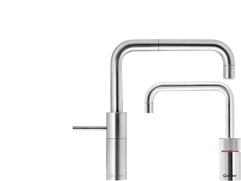 Quooker Twintap Nordic Square Steel
