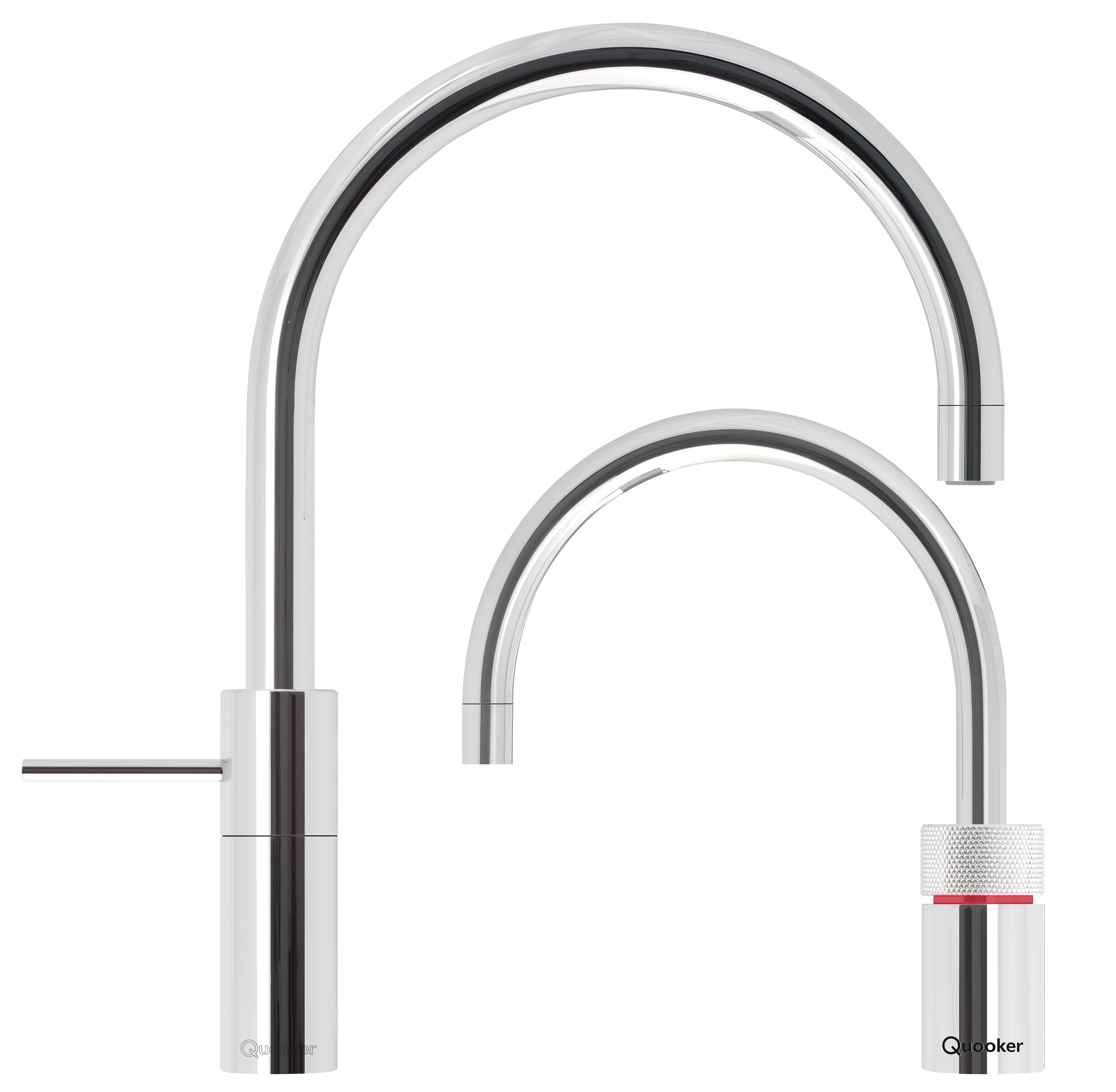 Quooker Nordic Round Twintaps chroom kranen