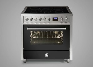 STEEL ENFASI fornuis met gas of inductie