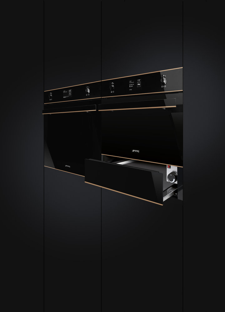 Smeg Dolce Stil Novo oven met koper accenten