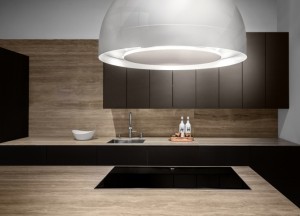 Wave ronde eiland afzuigkap - Wave