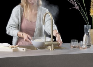 Selsiuz kokendwaterkraan rond - Selsiuz