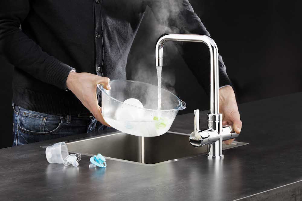 Selsiuz kokendwaterkranen haaks