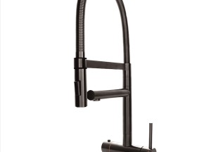 Selsiuz kokendwaterkranen in Gun Metal