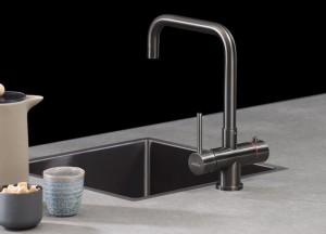 Selsiuz kokendwaterkranen in Gun Metal