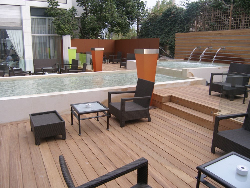 Exterpark houten vlonders en terrassen via Zeno