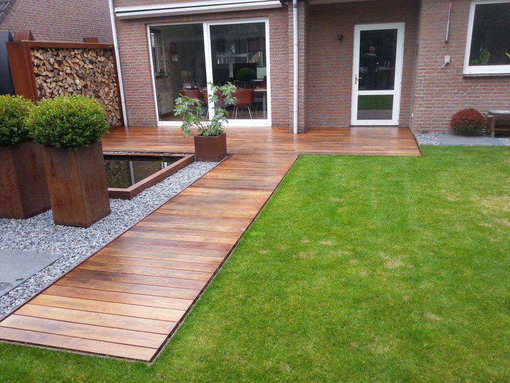 Exterpark Plus houten terrasdelen buitenparket