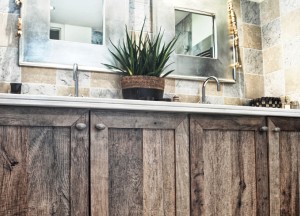 RestyleXL badkamermeubel van nostaligisch eikenhout - RestyleXL