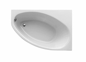 Geberit Renova asymmetrische baden