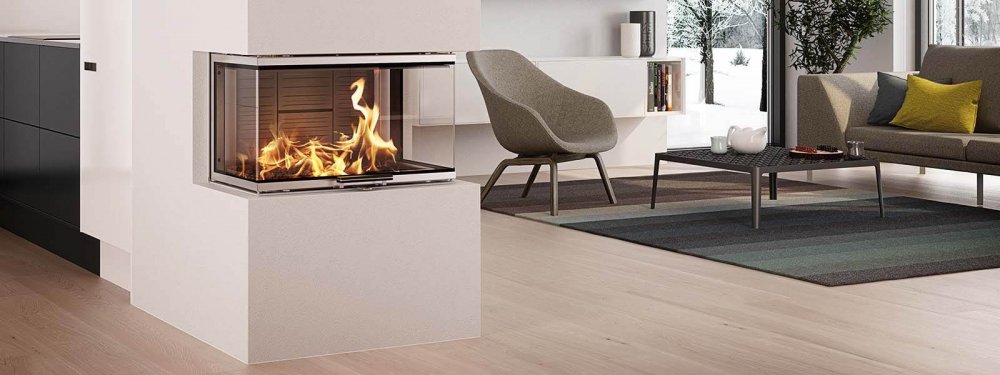 Visio 3 liftdeurhaard hout | Attika