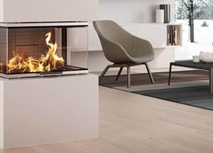 Visio 3 liftdeurhaard hout | Attika - Attika