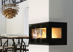 R-500 inbouwhaard hout | Attika - Attika