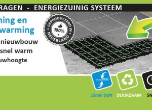 WARP SpeeTile Systeem Vloerverwarming