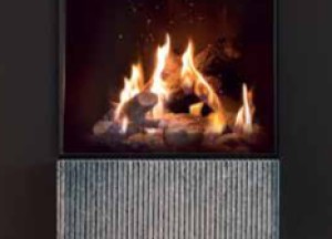 Kalfire GP60/59F gesloten gashaard - frontmodel