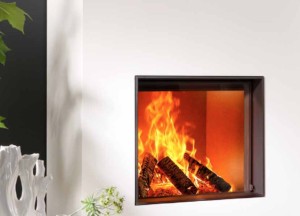 Kalfire W60/51F gesloten houthaard - frontmodel