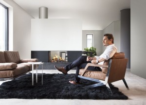 Kalfire GP80/54T gesloten gashaard - tunnelmodel - Kalfire Fireplaces