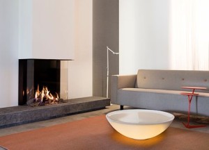 Kalfire GP70/75S gesloten gashaard - 3-zijdig model - Kalfire Fireplaces