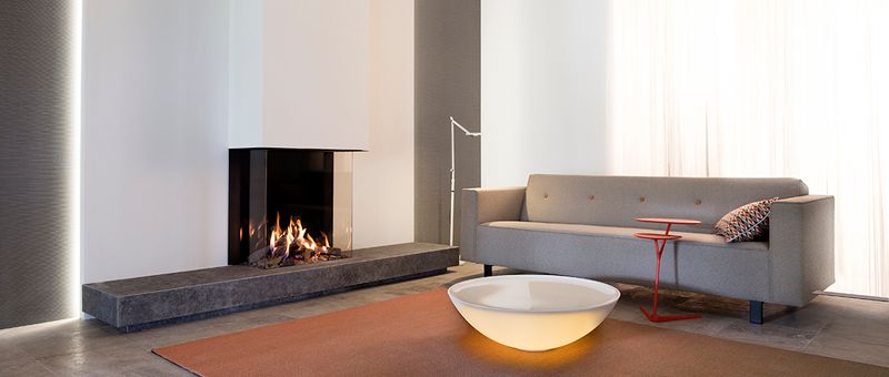 Kalfire GP70/75S gesloten gashaard - 3-zijdig model