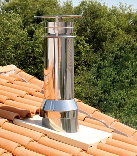 Schoorsteen voor renovatie