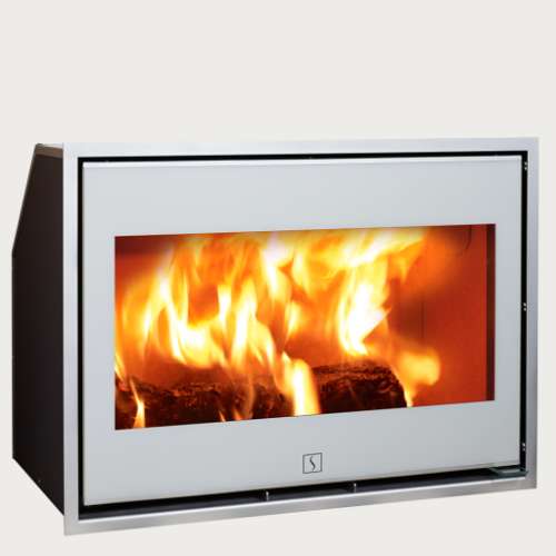 Inzethaard met witte lijst