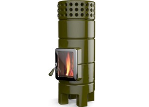 Keramische houtkachel extra warmteopslag - Art of Fire