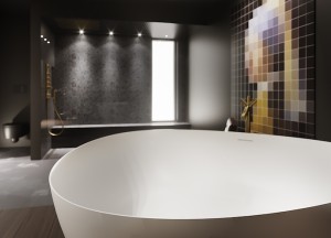 Oviedo vrijstaand solid surface bad