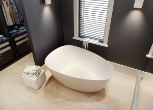 Toledo vrijstaand bad solid surface - 