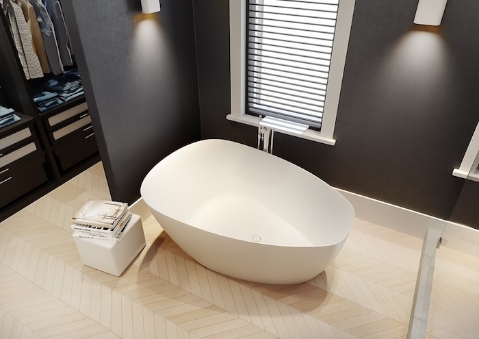 Toledo vrijstaand bad solid surface