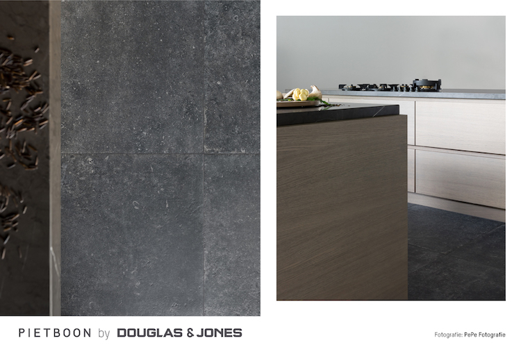 Piet Boon by Douglas & Jones BLACK TILE keukenvloer