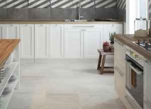 Combinatie wand en vloertegels - 