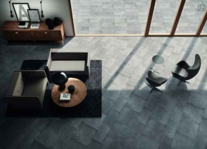 Minimalistische betonlook tegels