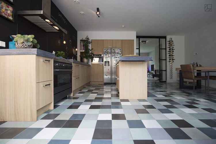 Handgemaakte cementtegels