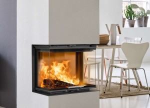 Scan 5004 FRL liftdeurhaard 3-zijdig - Scan