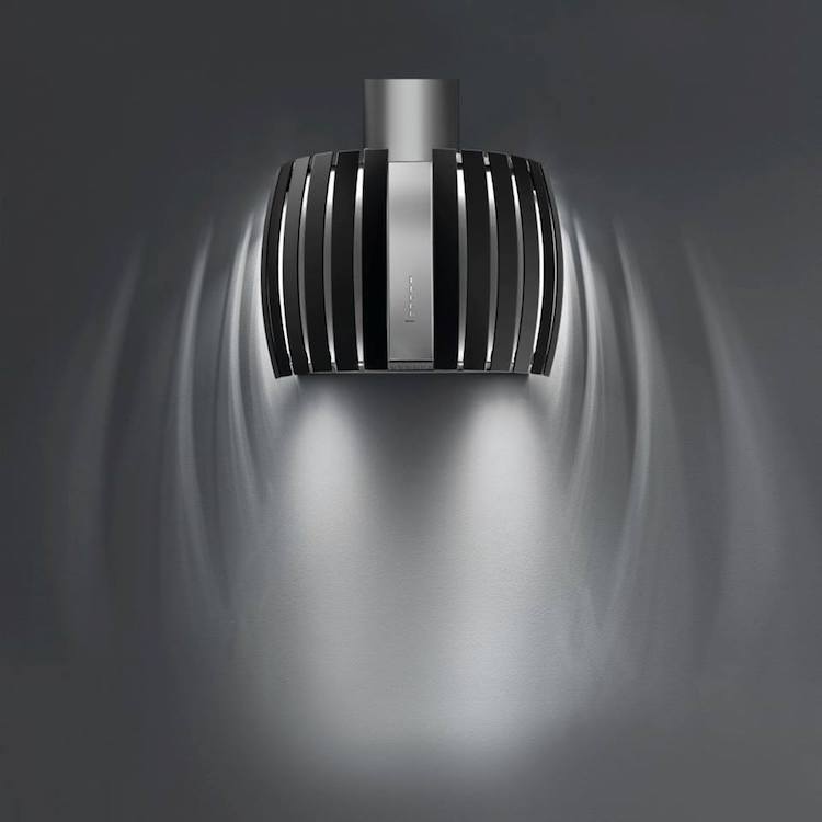 Wand afzuigkap met elegant effect