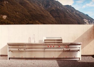 Mooie buitenkeuken voor alle klimaten