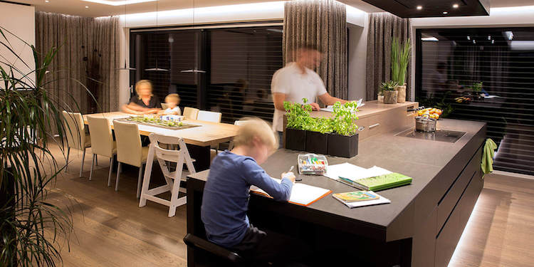 Persoonlijke lichtstemming in een smart home