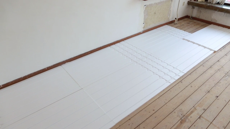 Vloerverwarming als Hoofdverwarming | WARP Systems