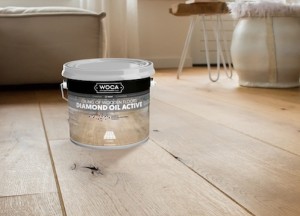 Natuurlijke afwerking voor houten vloer