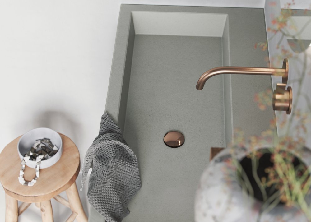 Primabad Badkamermeubelen Betonnen wastafels