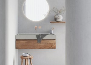 Primabad Badkamermeubelen Betonnen wastafels