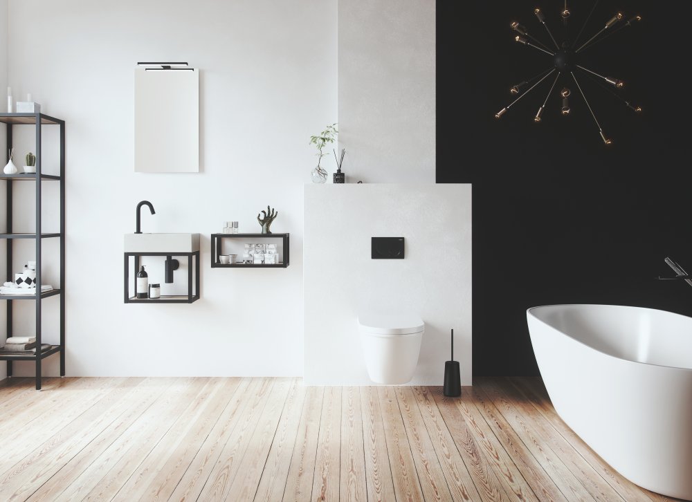 Primabad Badkamermeubelen Mat zwarte frames