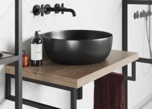 Primabad Badkamermeubelen Mat zwarte frames