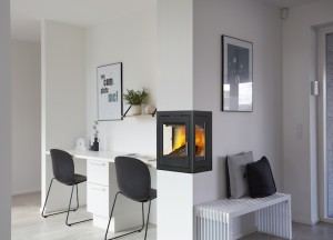 Mini inzethaard met twee zijruiten - Meteor