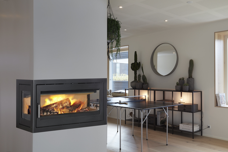 Grote inzethaard met twee zijruiten