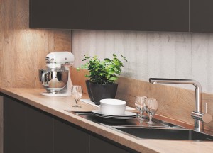 Keuken in natuurlijke tinten